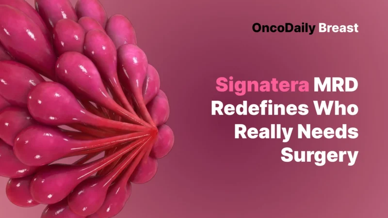 Signatera ctDNA in Older Women with ER+ Breast Cancer: A New Path Toward Surgical De-Escalation