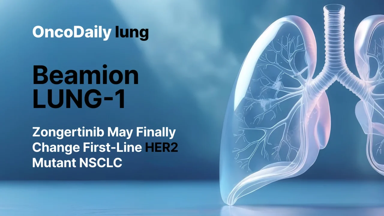 First-Line Zongertinib in Advanced HER2-Mutant NSCLC: A New Targeted Standard Begins to Take Shape