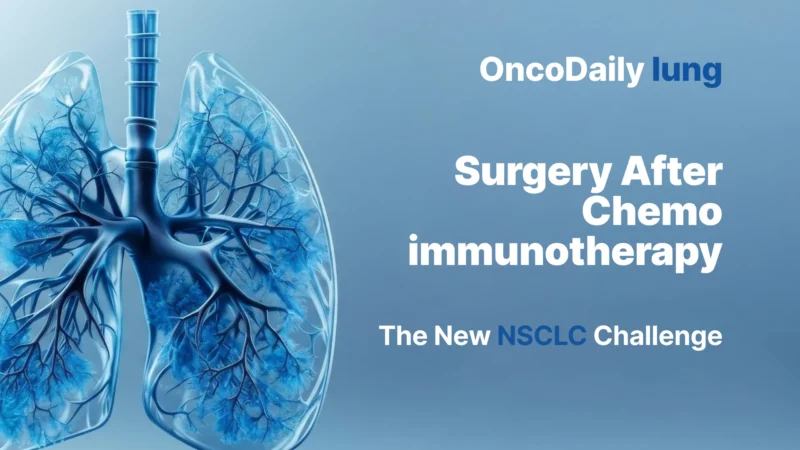 Surgical Outcomes After Neoadjuvant Chemoimmunotherapy for Resectable NSCLC: What This 2026 Meta-Analysis Really Shows