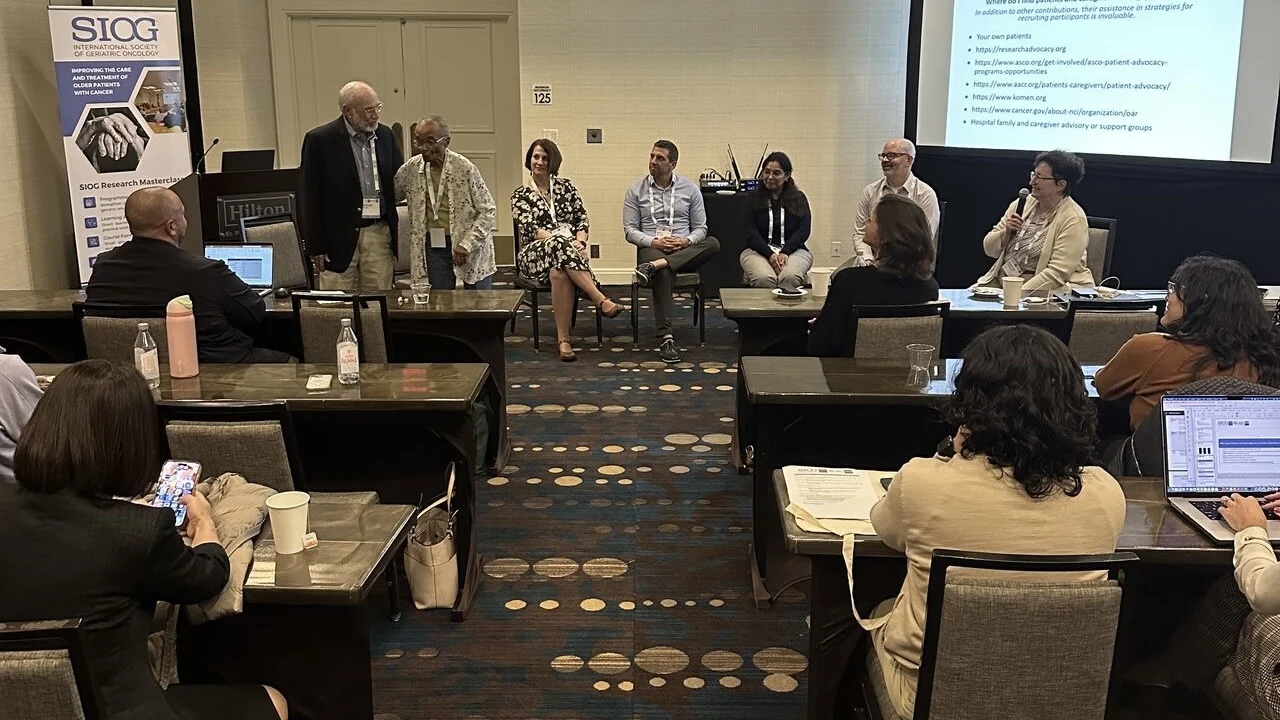 Capucine Baldini: Improving the Representation of Older Adults in Clinical Trials During SIOG and CARG Masterclass