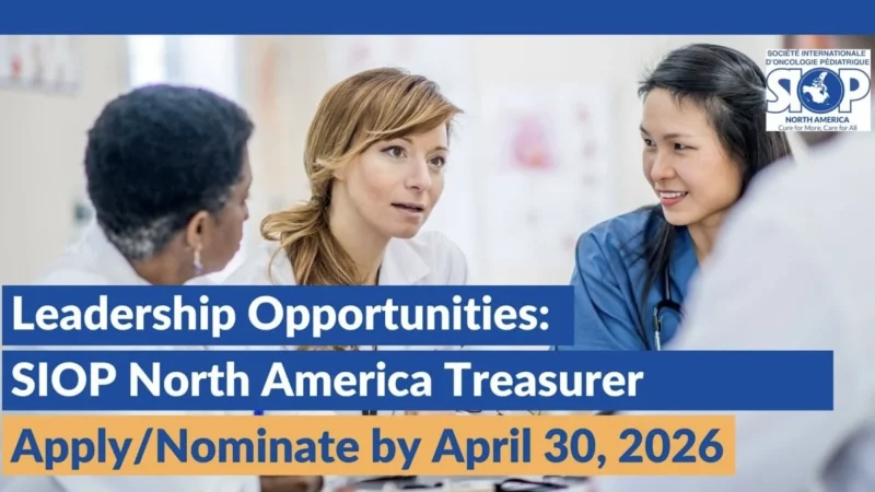 Last Call for SIOP North America Treasurer Self Nominations – SIOP