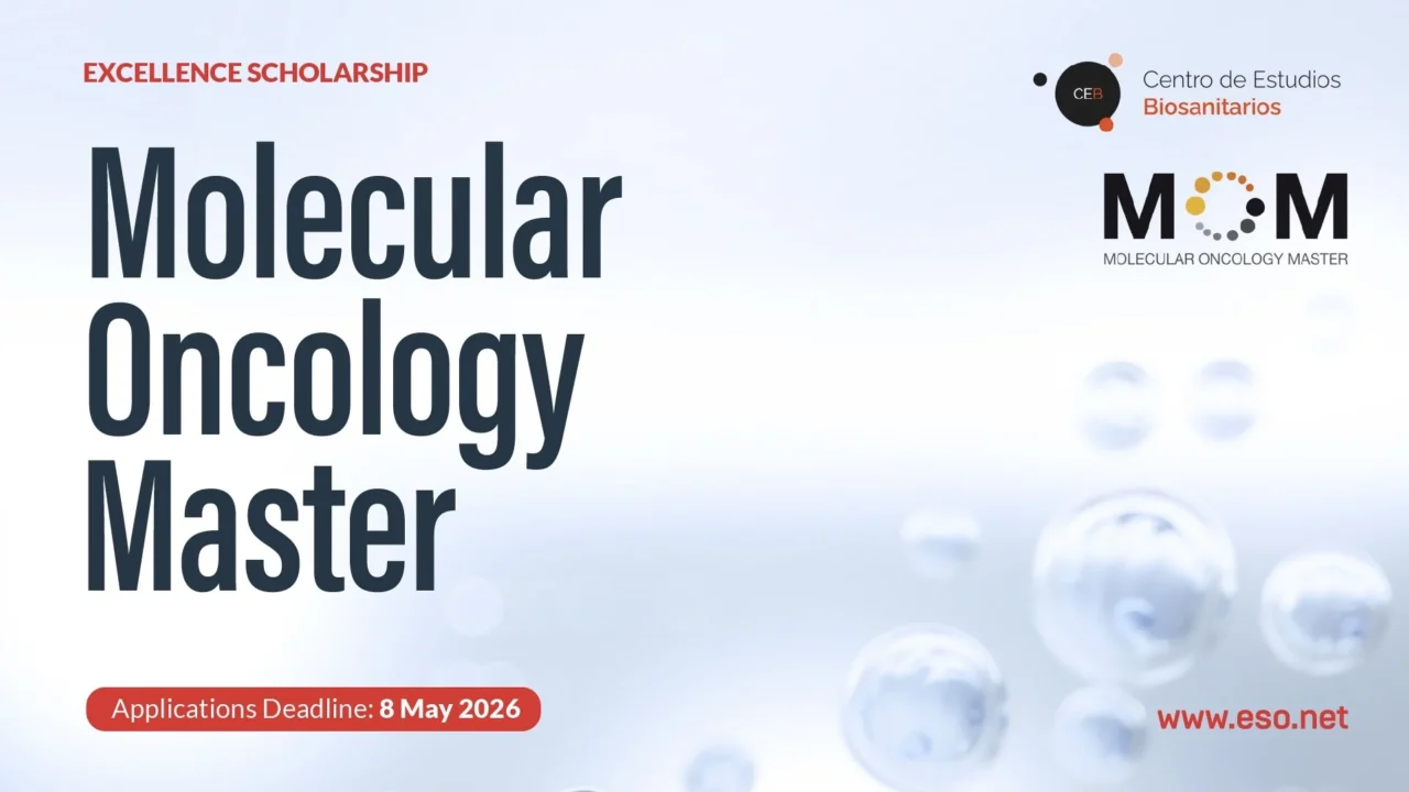 New Call for ESO College Members to Receive a Scholarship for the Molecular Oncology Master’s Program