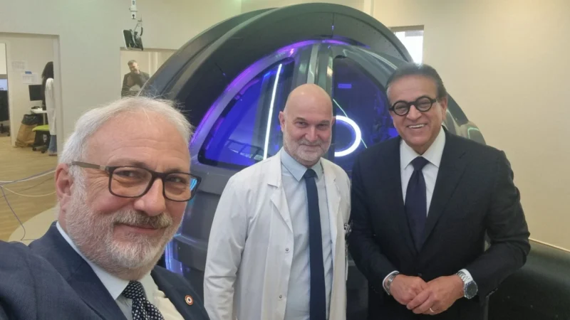 Rémi Thiolet: Welcoming His Excellency Prof. Khaled Abdel Ghaffar at Gustave Roussy