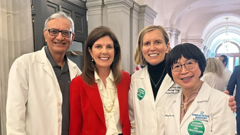 Ruiling Yuan: Doctors’ Day with Joanna Metzner-Sadurski and SC Medical Association Team