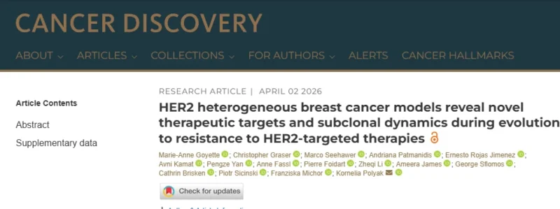 Aumilto Silva: Novel Therapeutic Targets in HER2-Heterogeneous Breast Cancer 2 Aumilto Silva: Novel Therapeutic Targets in HER2-Heterogeneous Breast Cancer