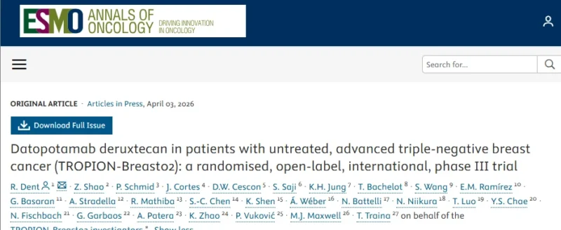 Paolo Tarantino: TROPION-Breast02 Evaluates Dato-DXd in mTNBC 2 Paolo Tarantino: TROPION-Breast02 Evaluates Dato-DXd in mTNBC