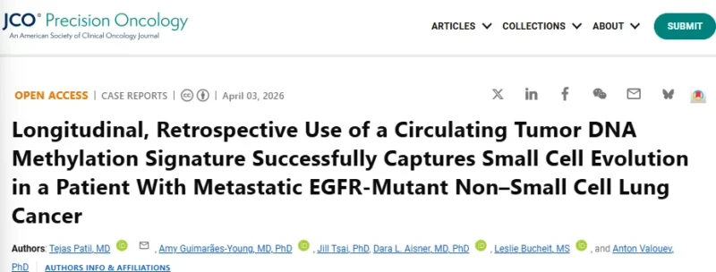 Amy C. Moore: Important Case Study Using Methylation-Based ctDNA Assays in EGFR+ NSCLC