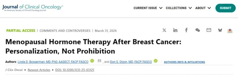 Ramy Sedhom: The Grey Area in Hormone Replacement Therapy After Breast Cancer