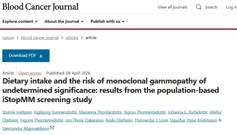 Myeloma Paper of the Day, April 10th, Suggested by Robert Orlowski