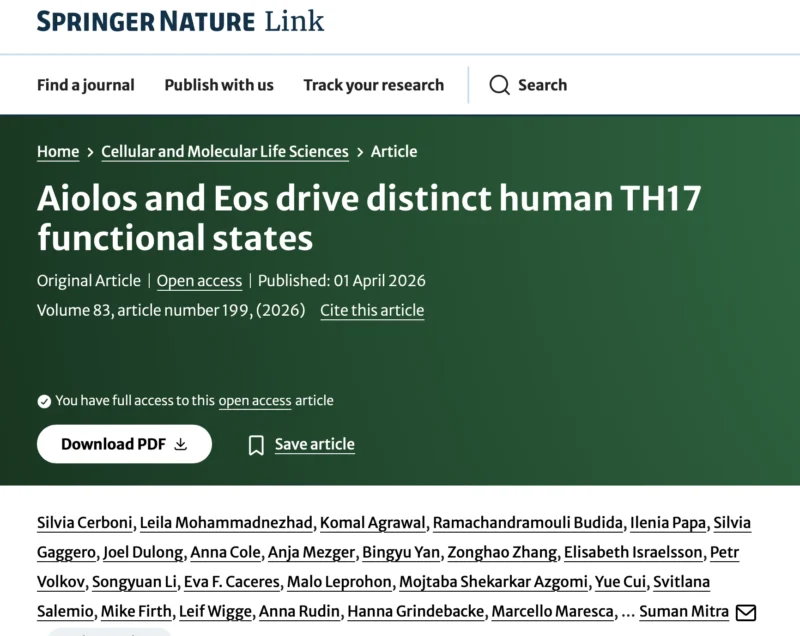 Chrystal Paulos: New Insights into TH17 Biology Could Help Tune Immune Responses in Cancer