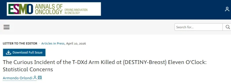Armando Orlandi: DESTINY-Breast11 – Was T-DXd Monotherapy Inferior or Just Inconclusive? 2 Armando Orlandi: DESTINY-Breast11 – Was T-DXd Monotherapy Inferior or Just Inconclusive?