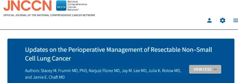 Narjust Florez: New Advances Are Reshaping Early Stage Lung Cancer Care