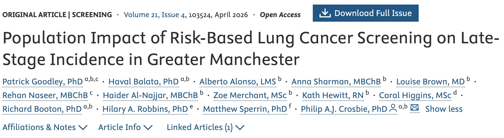Drew Moghanaki: Annual Low Dose CT Screening Reduces Late Stage Lung Cancer and Saves Lives 2 Drew Moghanaki: Annual Low Dose CT Screening Reduces Late Stage Lung Cancer and Saves Lives