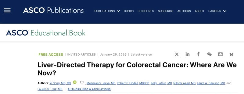 Pedro C Barata: All the Latest in Liver-Directed Colorectal Cancer