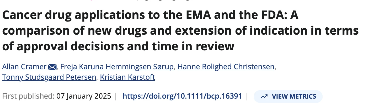 Zhaohui Su: High Alignment Between EMA and FDA in Oncology Drug Approval Decisions