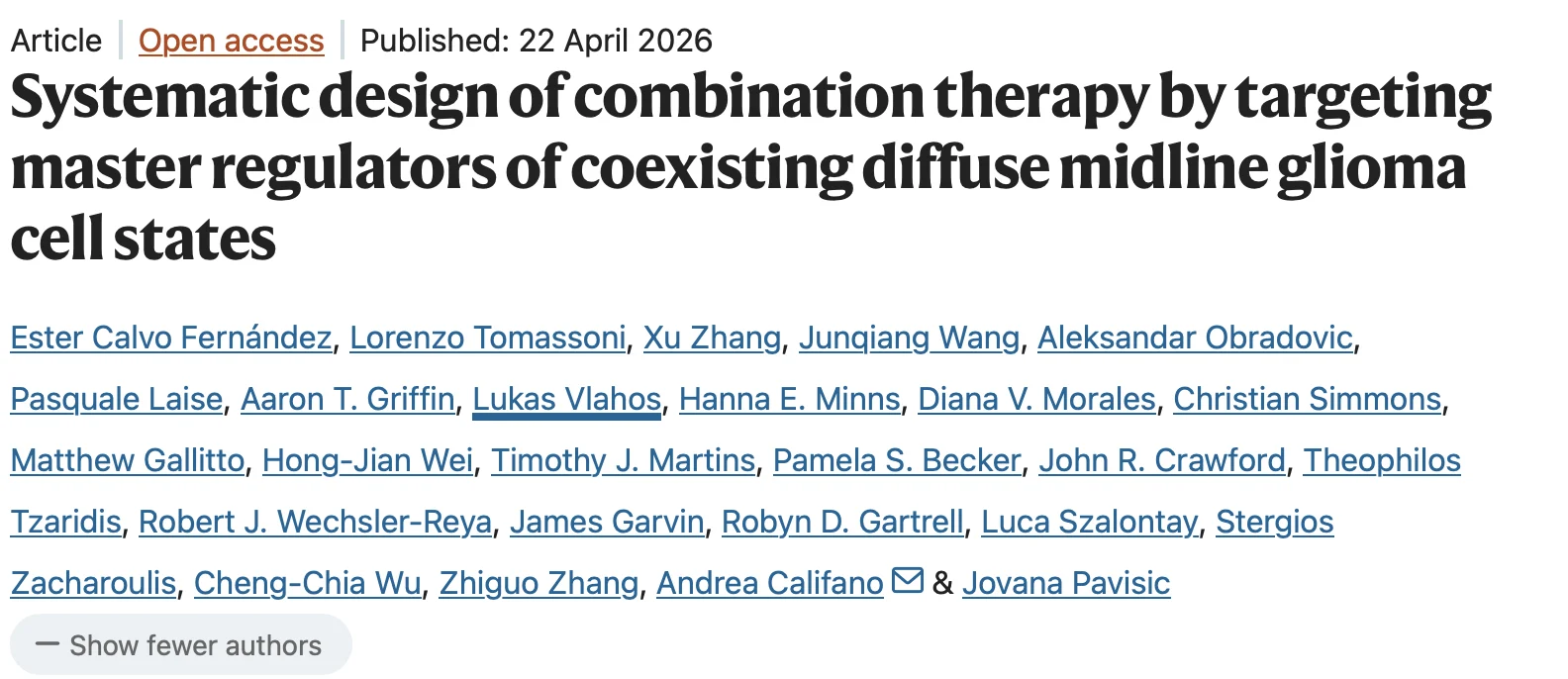 Ester Calvo Fernández: Mapping Tumor Heterogeneity at Single-Cell Resolution to Enable Rational Combination Therapies