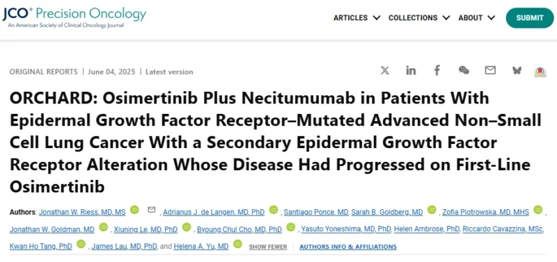 Xiuning Le: ORCHARD Trial Operationalizes Precision Oncology in EGFR-Mutant NSCLC