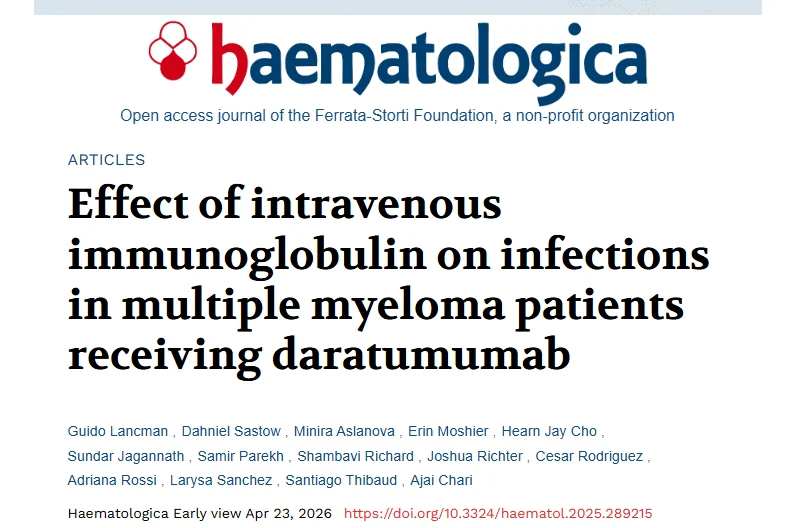 Myeloma Paper of the Day, April 26th, Suggested by Robert Orlowski