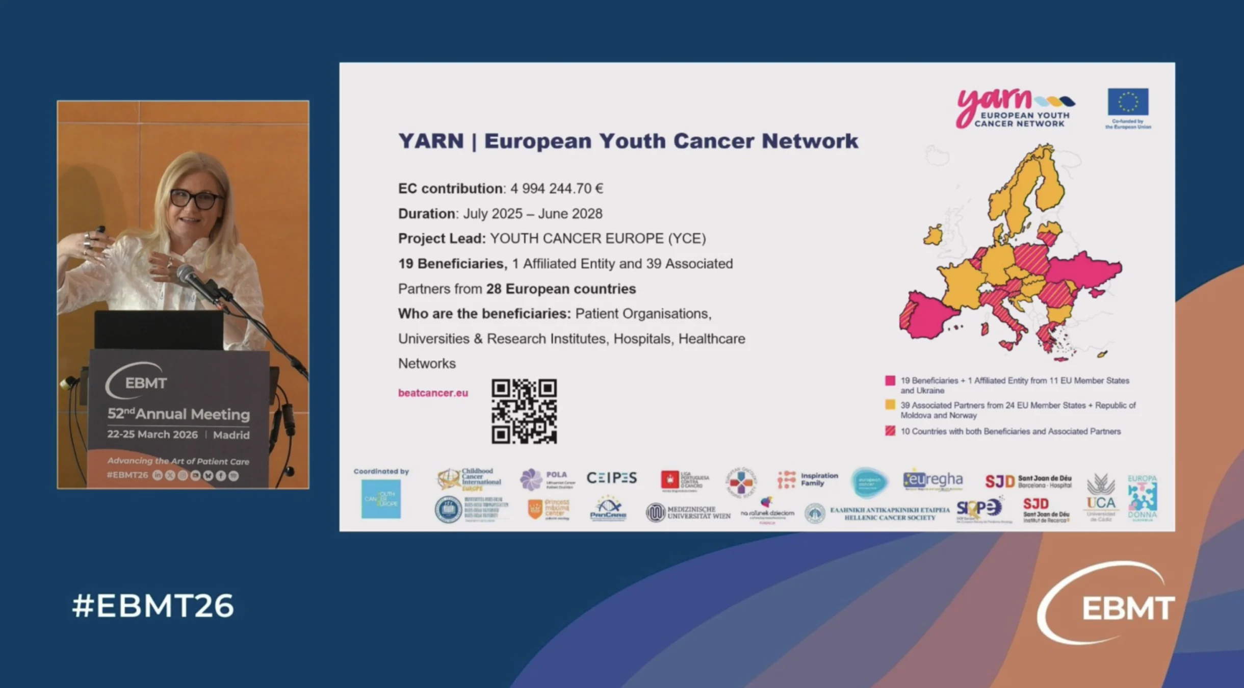 Recommendations for Equitable, Diverse, and Inclusive Cancer Care in Europe at EBMT 2026 - Youth Cancer Europe