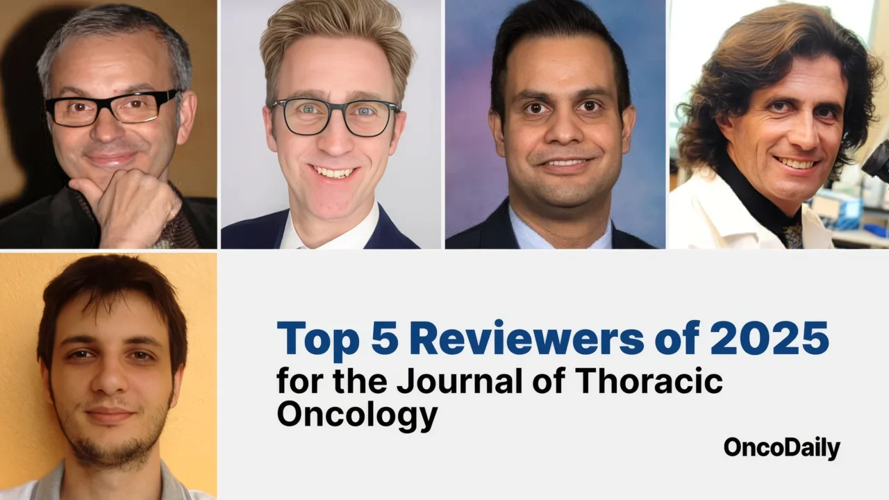 Top 5 Reviewers of 2025 for the Journal of Thoracic Oncology – IASLC