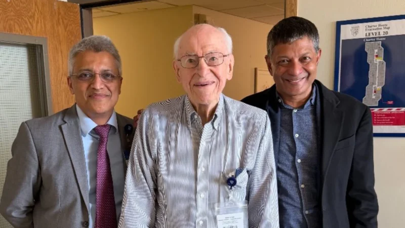 Mentor and Inspiration: Vincent Rajkumar Honors Bob Kyle