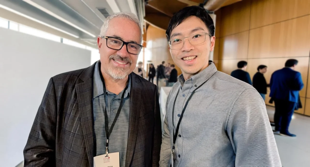 Yu-Hung Wang Engages with Prof Ruben   Mesa on Myelofibrosis Across Disease Phases