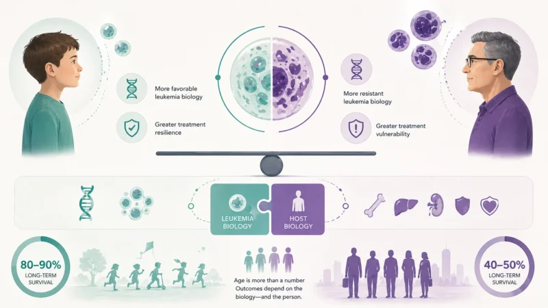 Acute Lymphoblastic Leukemia (ALL) in Adults vs Children: Why Such Differences in Survival