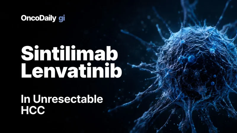 Sintilimab Plus Lenvatinib Followed by Surgery in Unresectable HCC