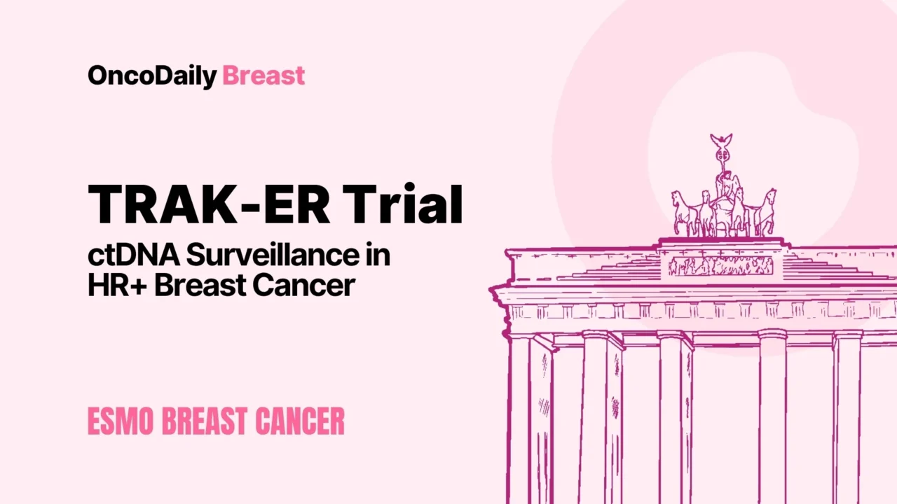 TRAK-ER Trial at ESMO Breast Cancer 2026:  ctDNA Surveillance in HR+ Breast Cancer