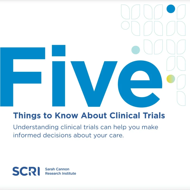 Erika Hamilton: So Important to Really Understand Clinical Trials Before You Get Diagnosed With Cancer 2 Erika Hamilton, Sarah Cannon Research Institute (SCRI)