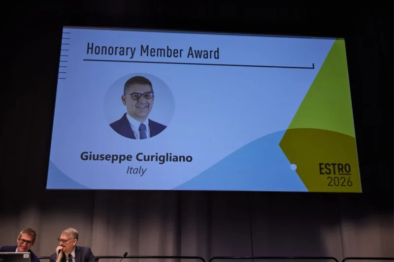 Barbara Jereczek-Fossa: Proud to Welcome Giuseppe Curigliano as an ESTRO Honorary Member 2 Barbara Jereczek-Fossa