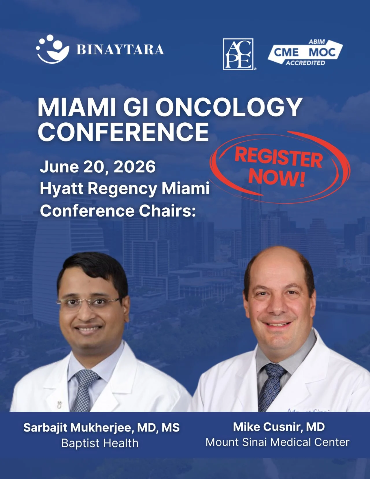 Don’t Miss Keynote Insights on Early-Onset GI Cancers at 2026 Miami GI Oncology Conference - Binaytara