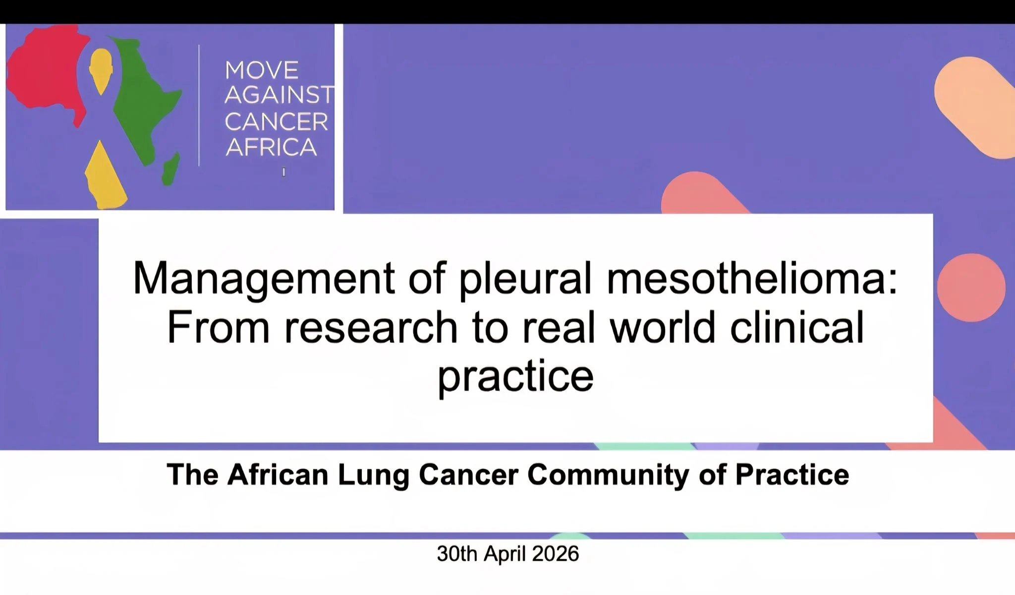 Rasha Aboelhassan: Challenging Real-World Decisions in Mesothelioma Through Case-Based Discussions