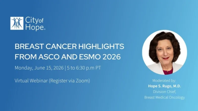 Key Findings from ASCO and ESMO on Emerging Treatments for Breast Cancer – City of Hope