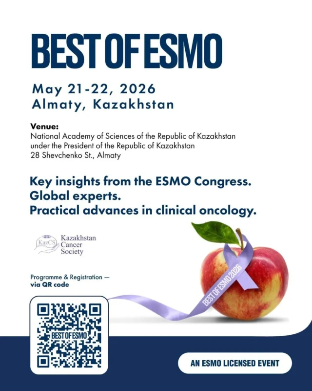 Dilyara Kaidarova: Best of ESMO 2026 Launches in Almaty to Advance Central Asian Oncology Practice