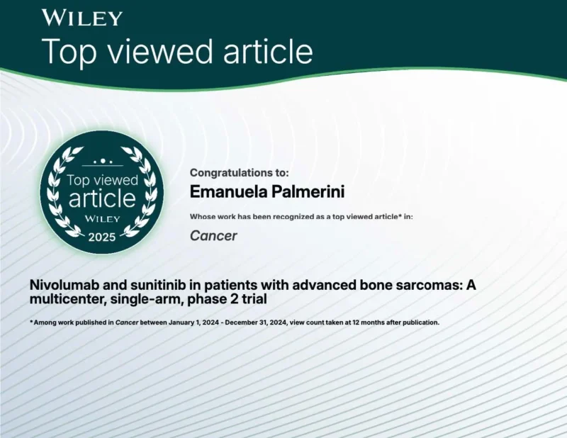 Emanuela Palmerini: Landmark Paper Reflects Growing Demand For Data On Immunotherapy In Bone Sarcomas