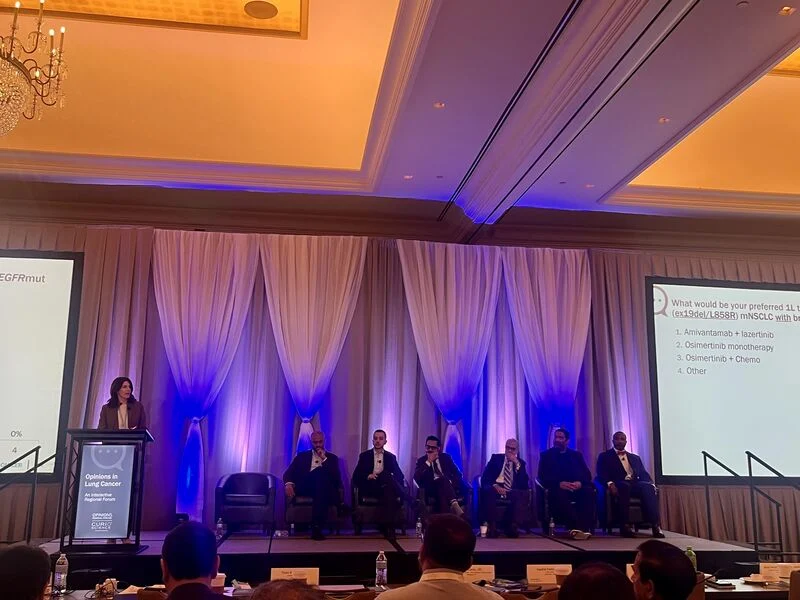 Fawzi Abu Rous: Great Discussions at the Opinions in Lung Cancer Regional Forum