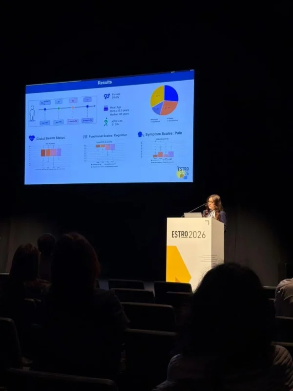 Martina Benincasa: Mini Oral Presentation on Re-Irradiation With Proton Therapy at ESTRO 2026 2 Martina Benincasa