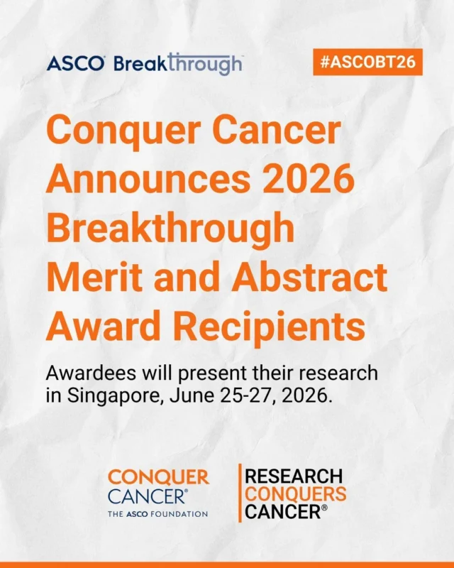 Conquer Cancer, the ASCO Foundation