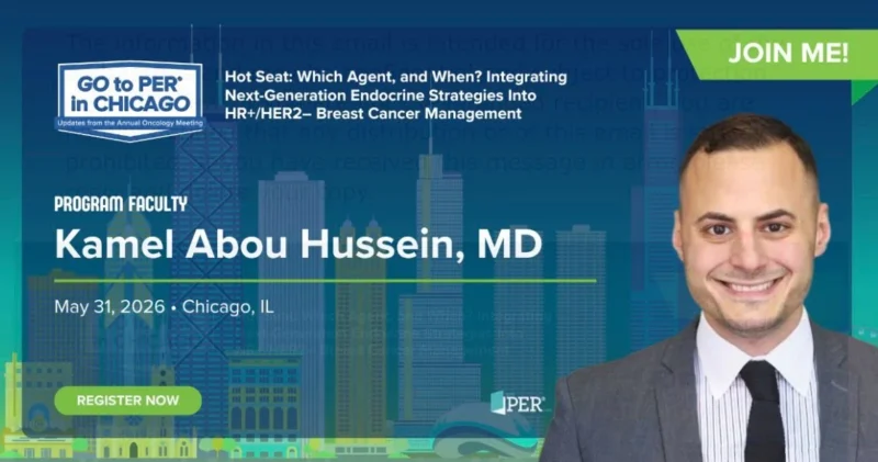 Kamel Abou Hussein: Integrating Next-Generation Endocrine Strategies Into HR+/HER2- BC 2 Kamel Abou Hussein