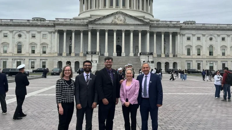 Julie Fleshman: I Was Once Again on Capitol Hill Today Meeting With Bipartisan Congressional Leaders