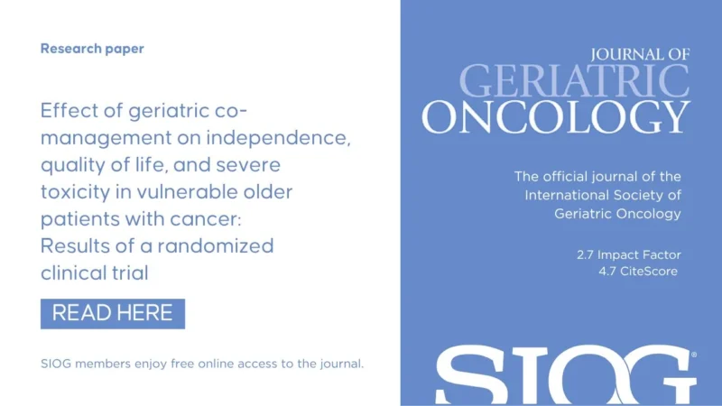 SIOG - International Society of Geriatric Oncology