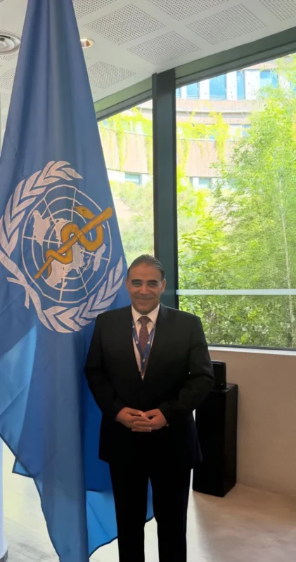 Hesham ElGhazaly: Global Cancer Community Marks 60th Anniversary of IARC in Lyon 2 Hesham ElGhazaly
