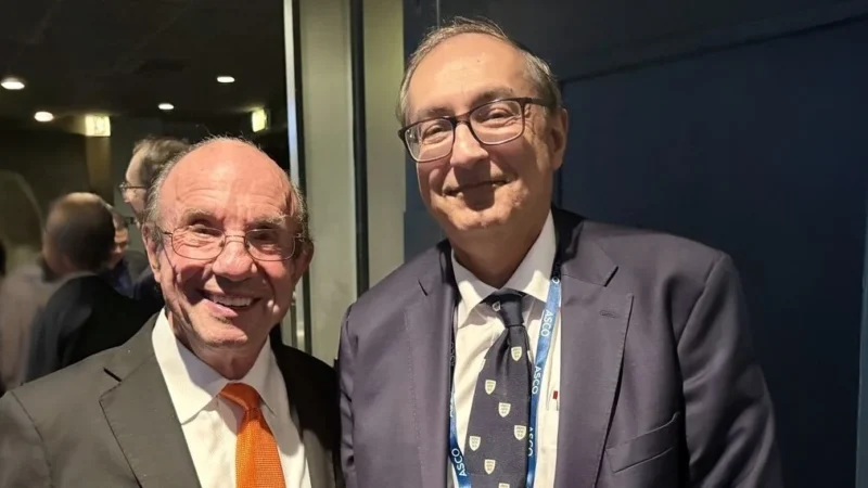 Charles Balch: Meeting With Wafik El Diery on Global Oncology Collaboration