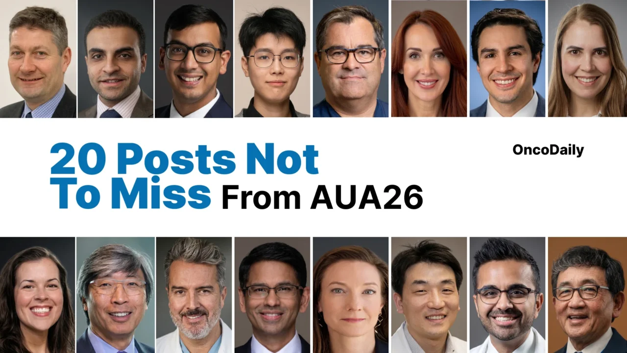 20 Posts Not To Miss From AUA26: American Urological Association Annual Meeting