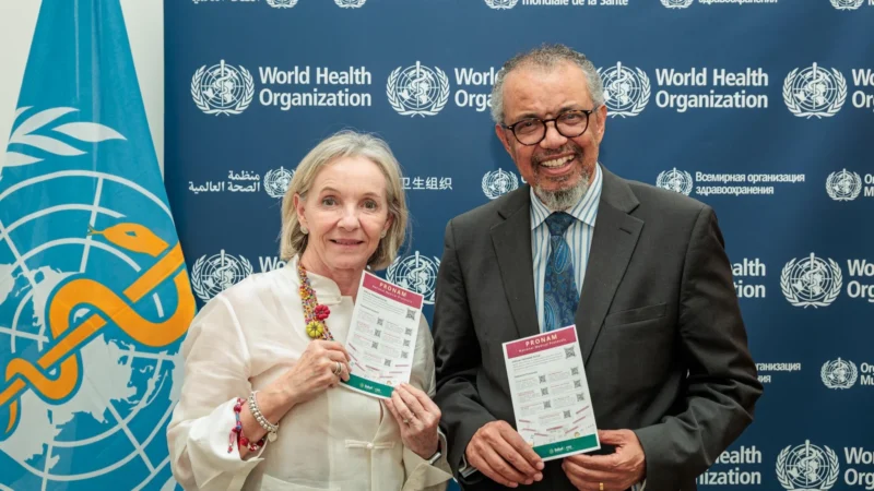 Tedros Adhanom Ghebreyesus: Inspiring Meeting with Dr. Patricia Elena Clark Peralta About ‘PRONAM’