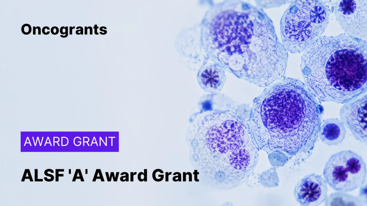 Alex’s Lemonade Stand Foundation — ‘A’ Award Grant