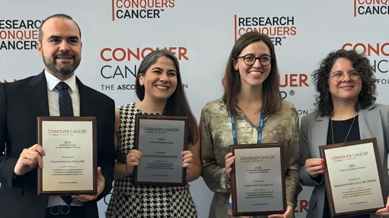 Maite Bourlon: Congratulations to Paola Valdez for Receiving the ASCO26 Idea Award
