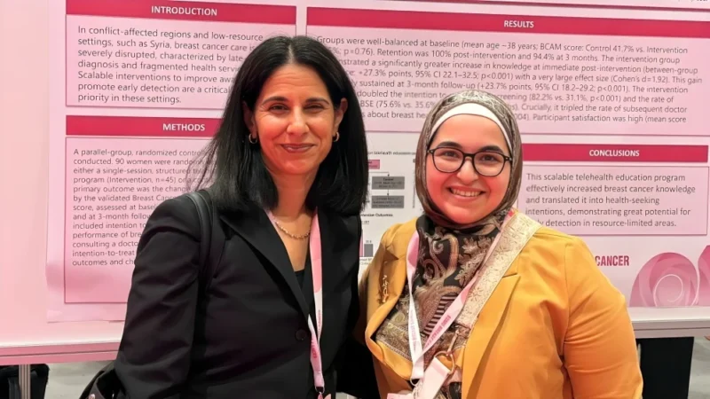Maria Hafez: Telehealth Education Changes the Status Quo of Late-Stage Breast Cancer Diagnosis