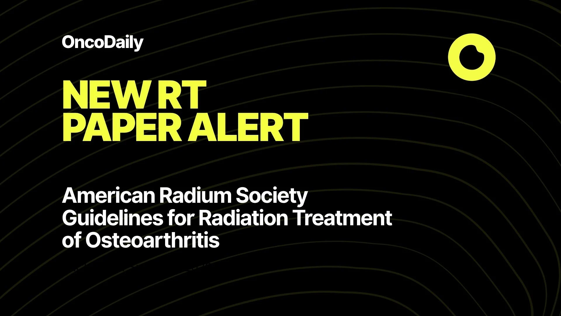 Osteoarthritis